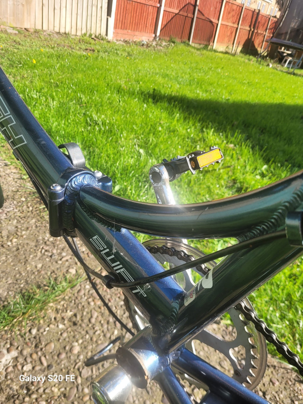 Fold Up Bicycle Raleigh Foldaway Bike. Recycling project, needs service