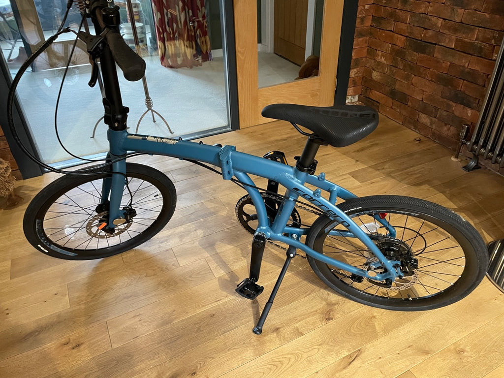 carrera folding bike