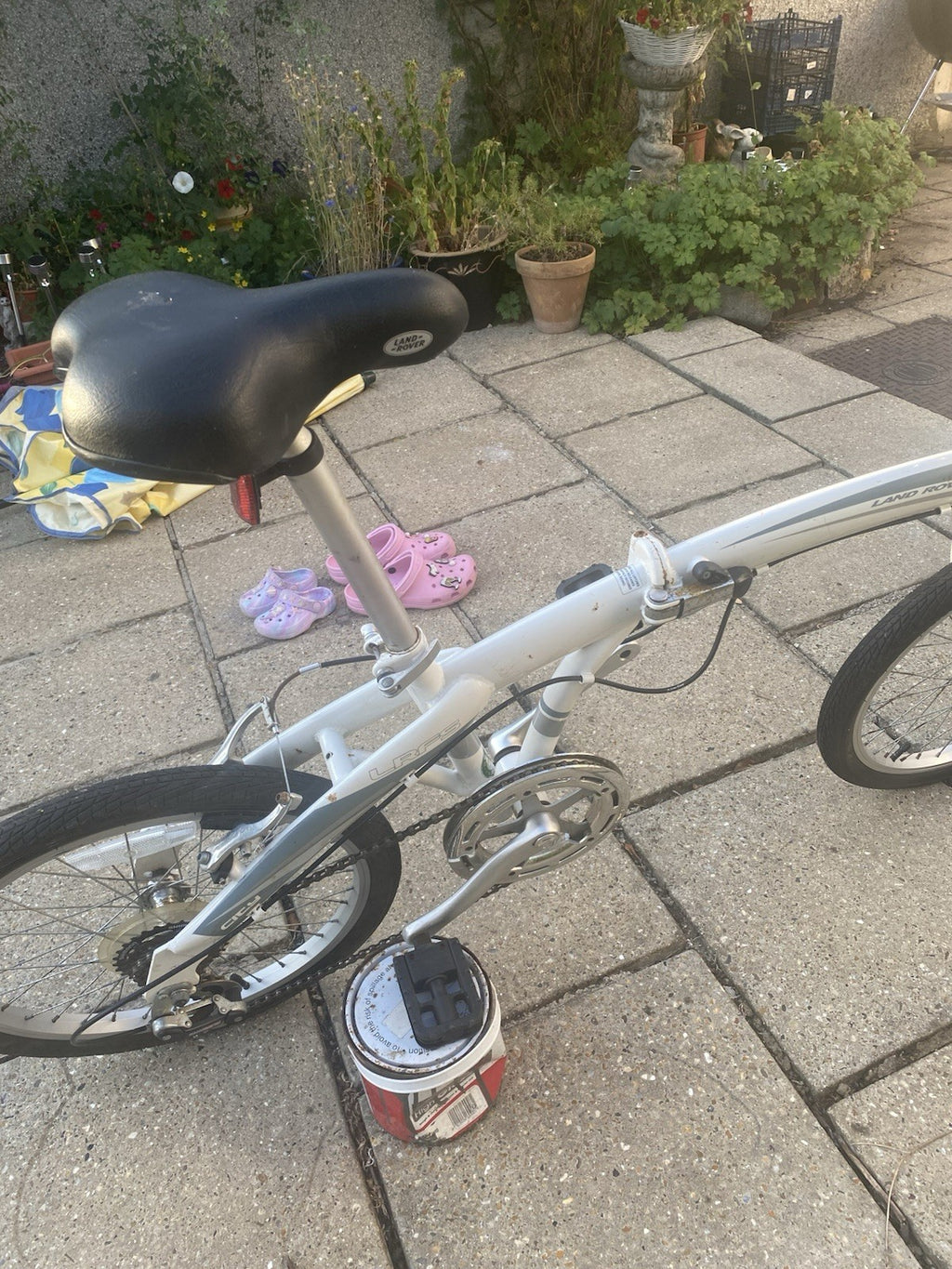 Land Rover City Lite Folding Bike 6 Speed Bicycle Fully Ridable With Cases