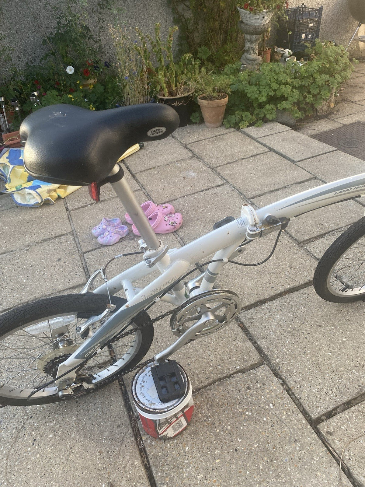 Land Rover City Lite Folding Bike 6 Speed Bicycle Fully Ridable With Cases