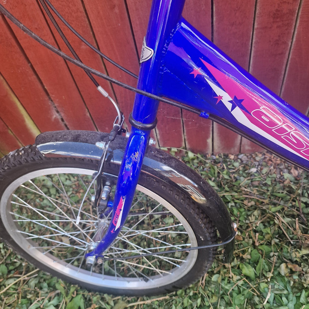 Aist Smart 20 2.0 Folding Bike 20 Inch Wheels 7 Speed Blue Used Good