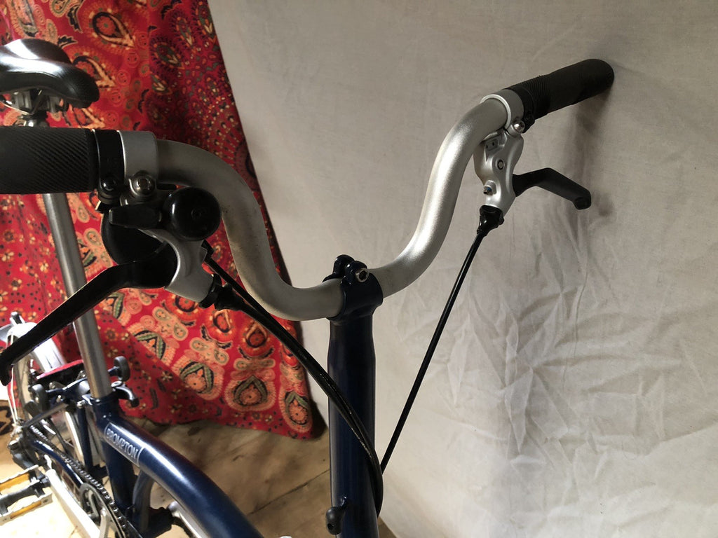 Brompton M3L 3 Speed Folding Bike C-line Equivalent Tempest Blue