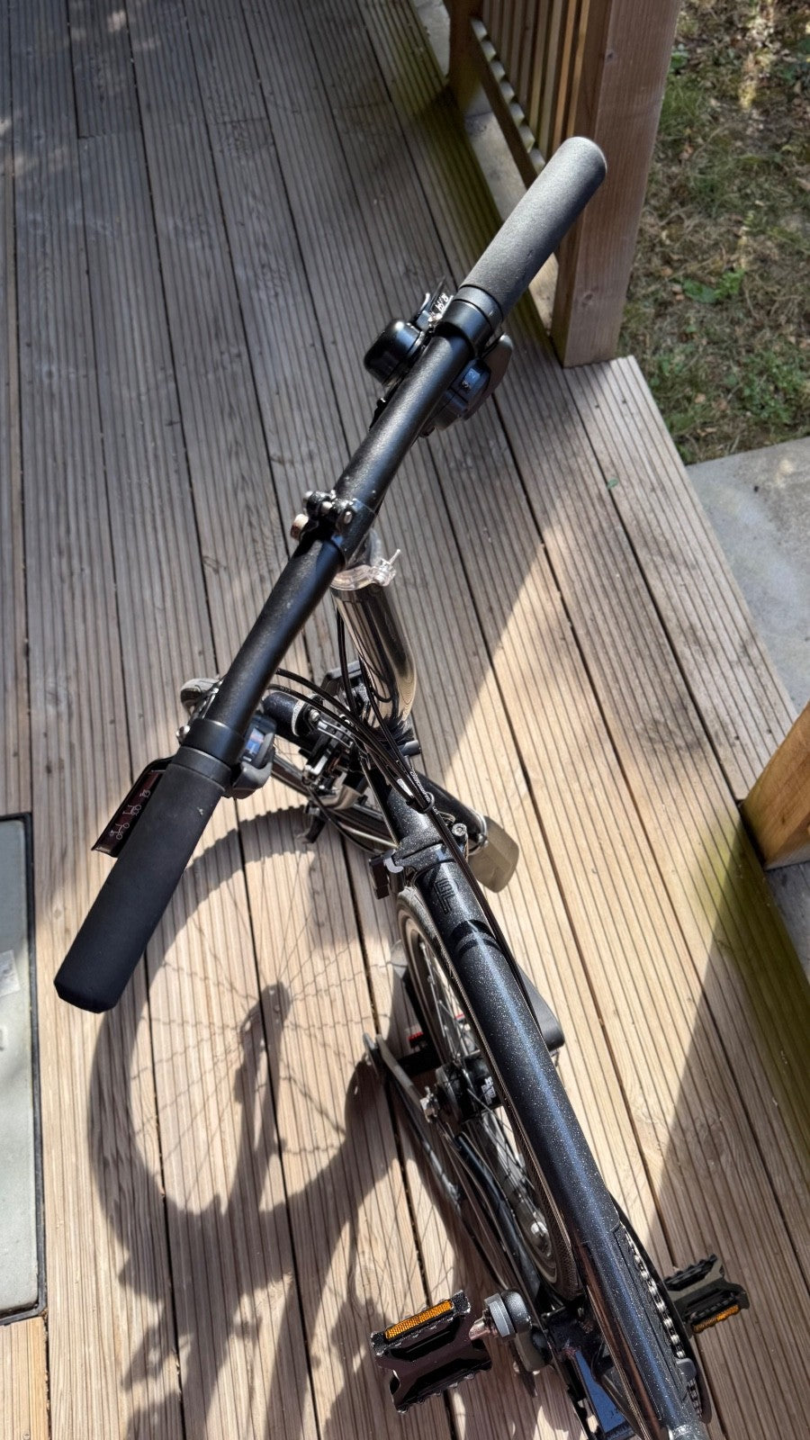 Brompton P Line 12-Speed with super roller / folding bike / 2024 /Midnight Black