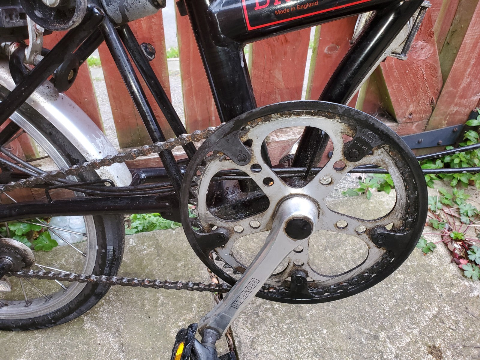 2 x Brompton Folding Bike 3 Speed Black Need service.