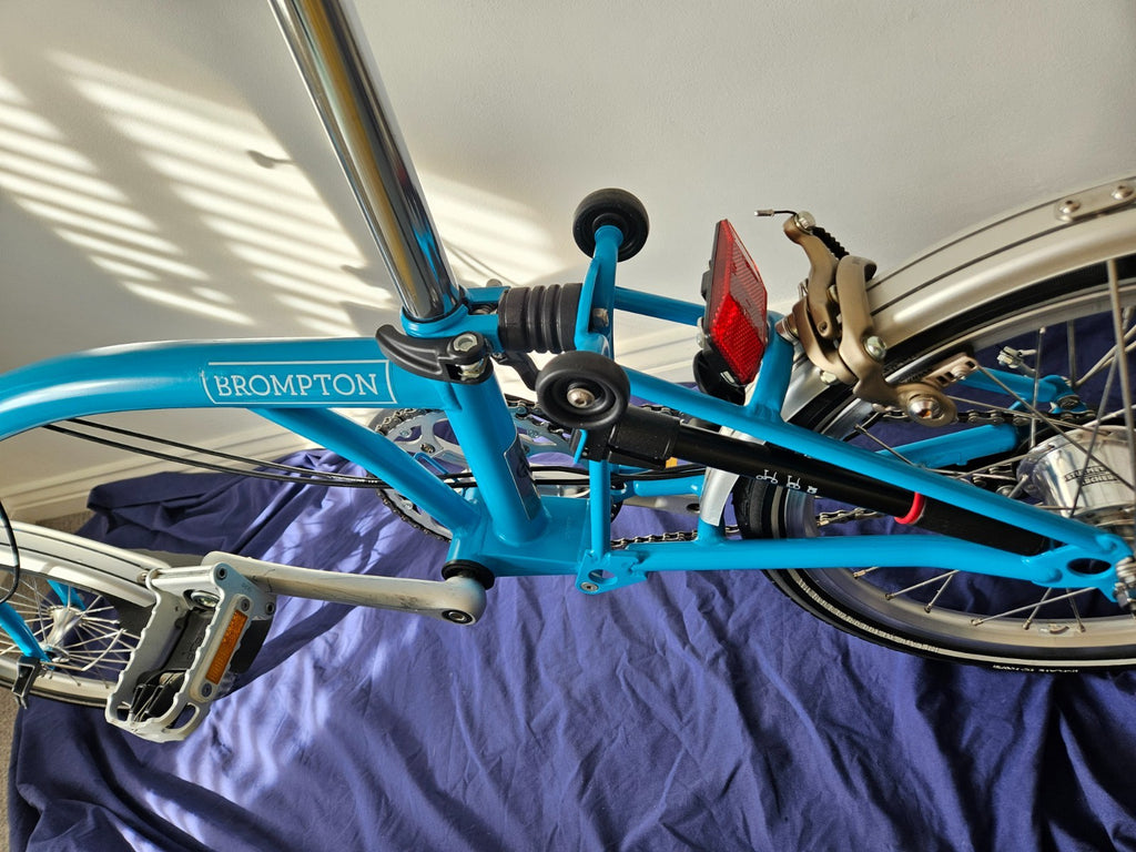 Brompton M3L folding bike - hardly used