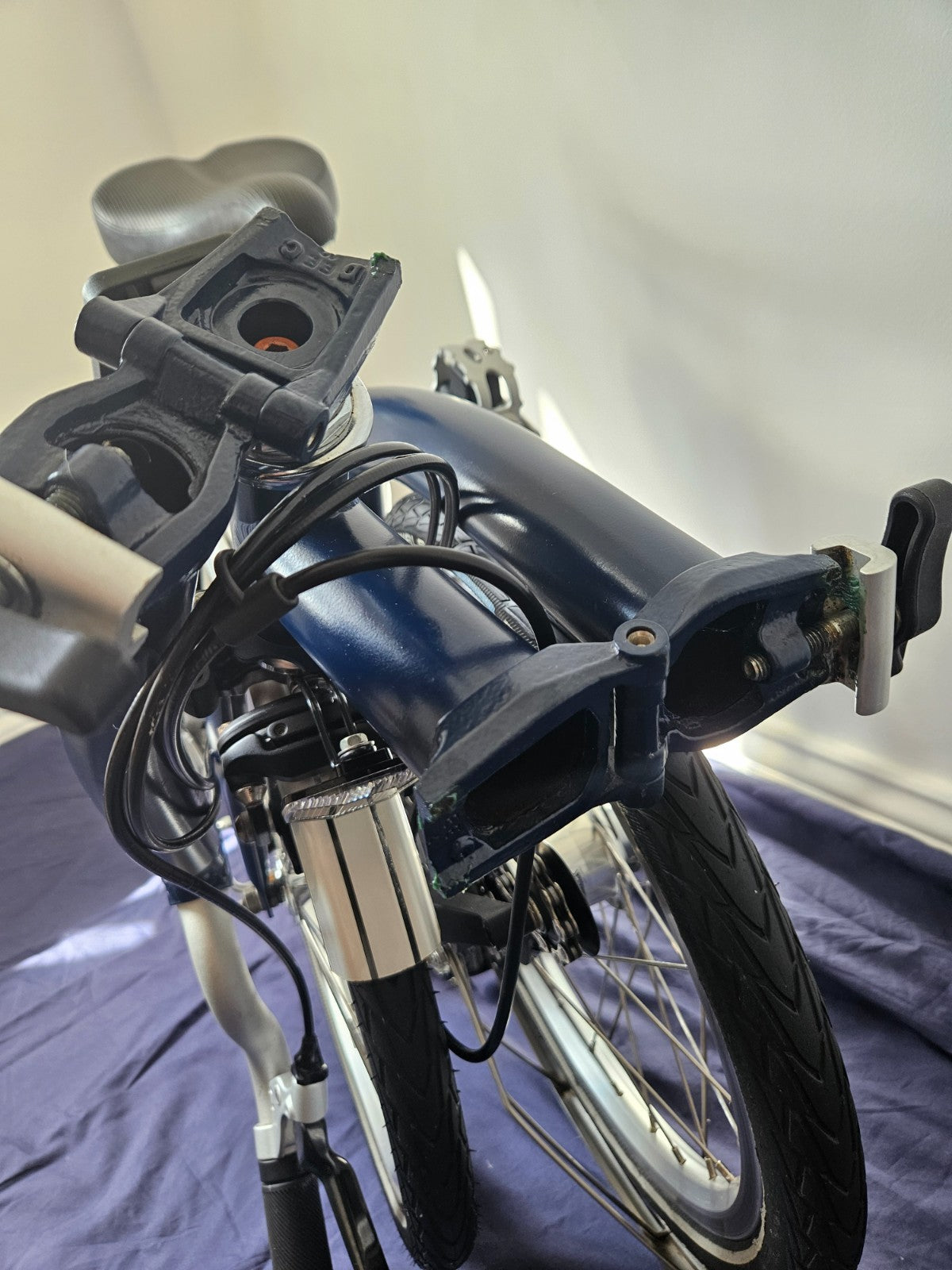 Brompton M3L - 3 Speed - C Line - Mid- Tempest Blue