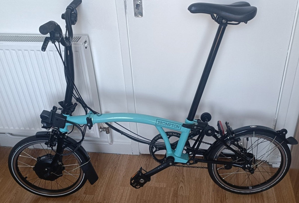 Brompton Bike 6 Speed -e-, Turkish Green, Hardly Used