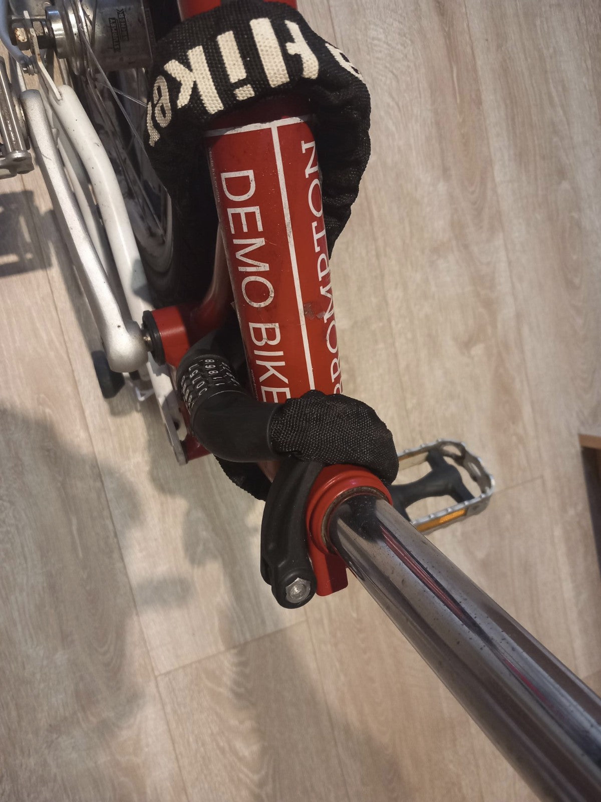 Brompton 2015 M3L folding bike Ex-Demo - Barely Used