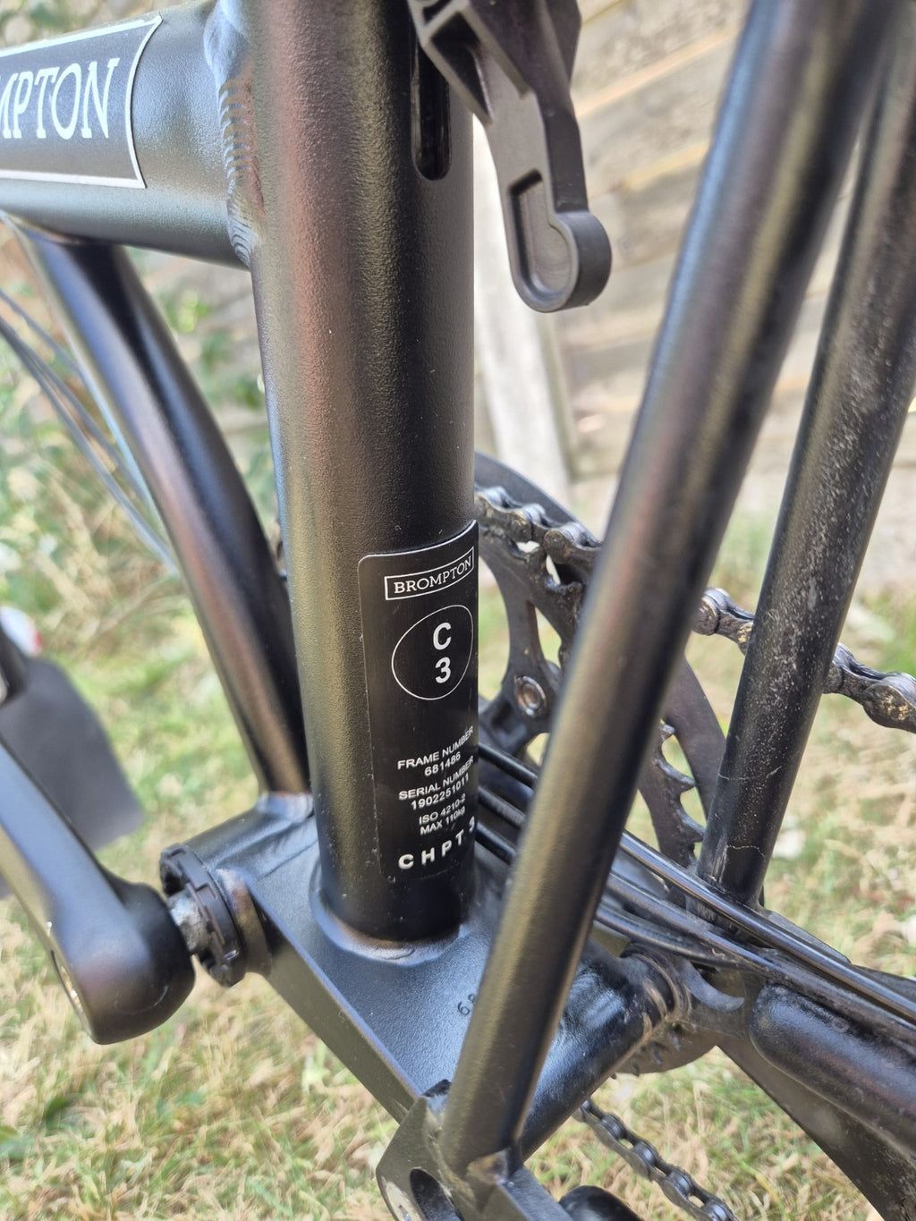 Brompton Chpt3 v2 S6E Titanium Limited Edition