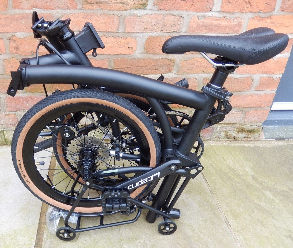 Cranston R9 Folding Bike Black 9 Speed Shimano 16" Wheels New Boxed Brand New!