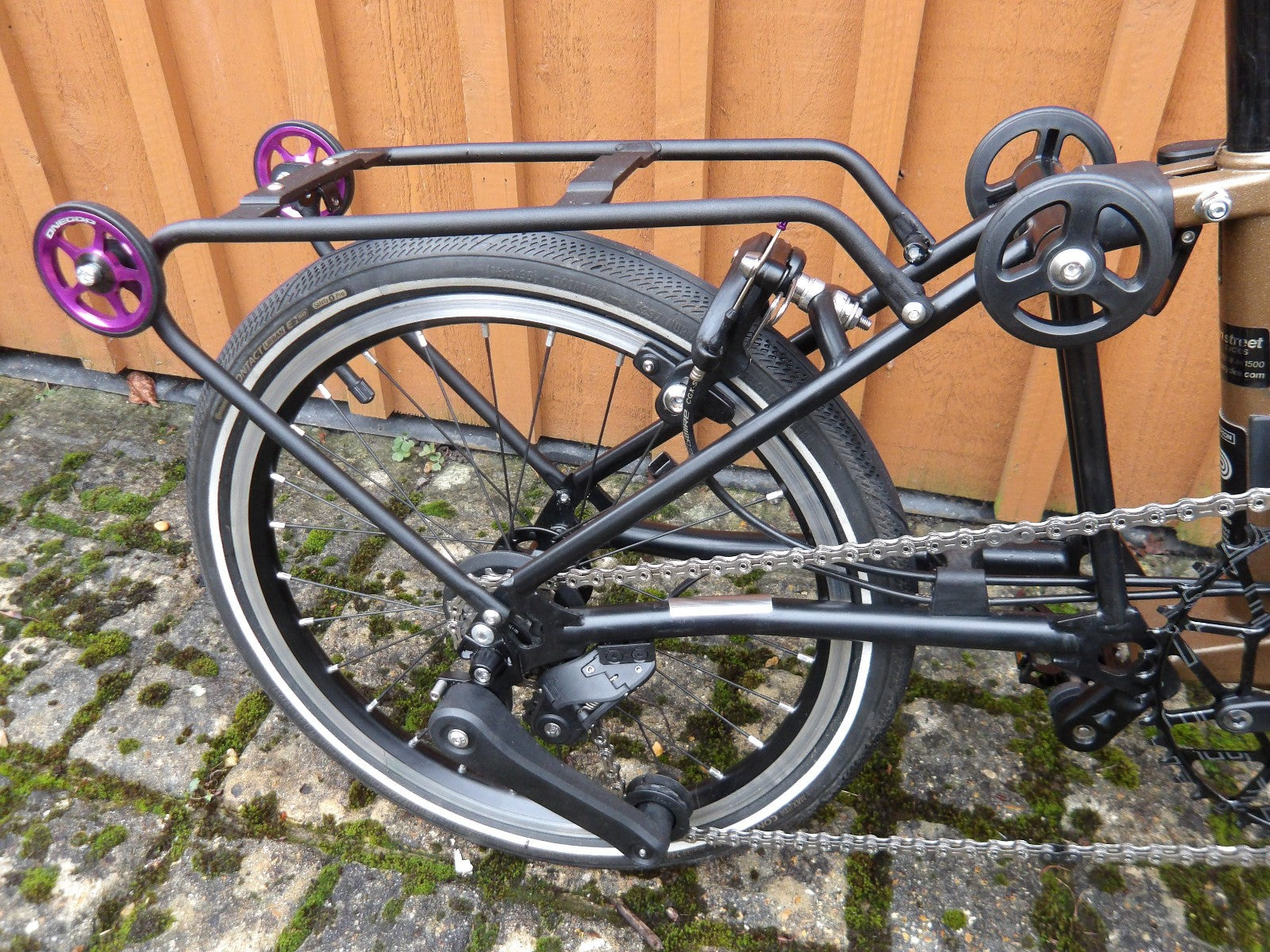 Brompton P Line 4 speed 2025 Metallic Bronze