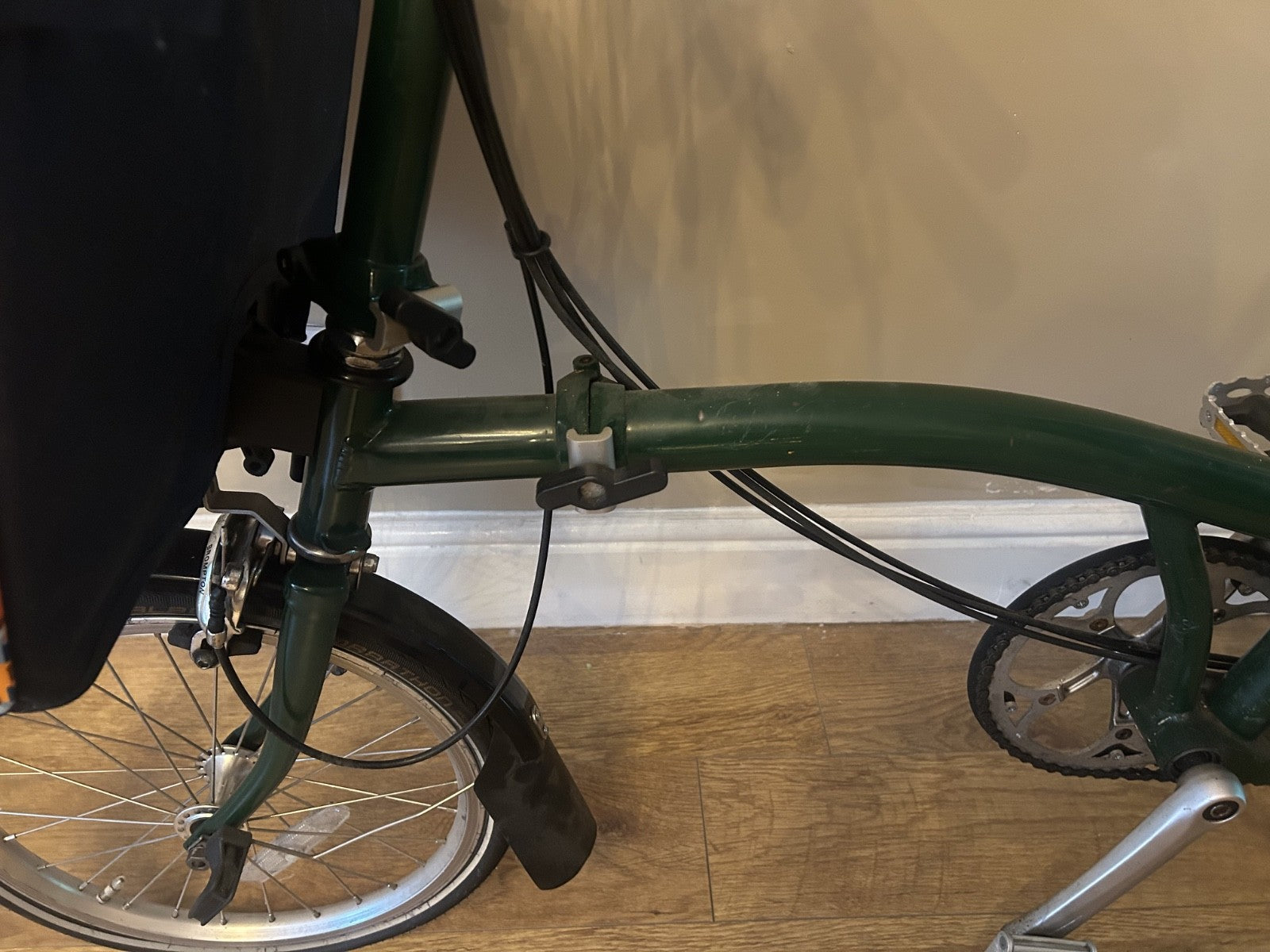 Brompton Folding Bike M6L Racing Green 6 Speed