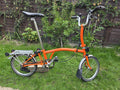 Brompton 6-speed folding bike 2013 with rear rack
