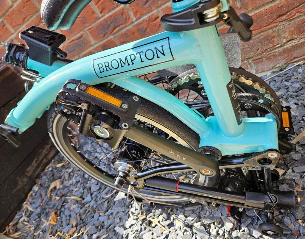 Brompton C Line Explore M6L Black Edition Turkish Green Excellent