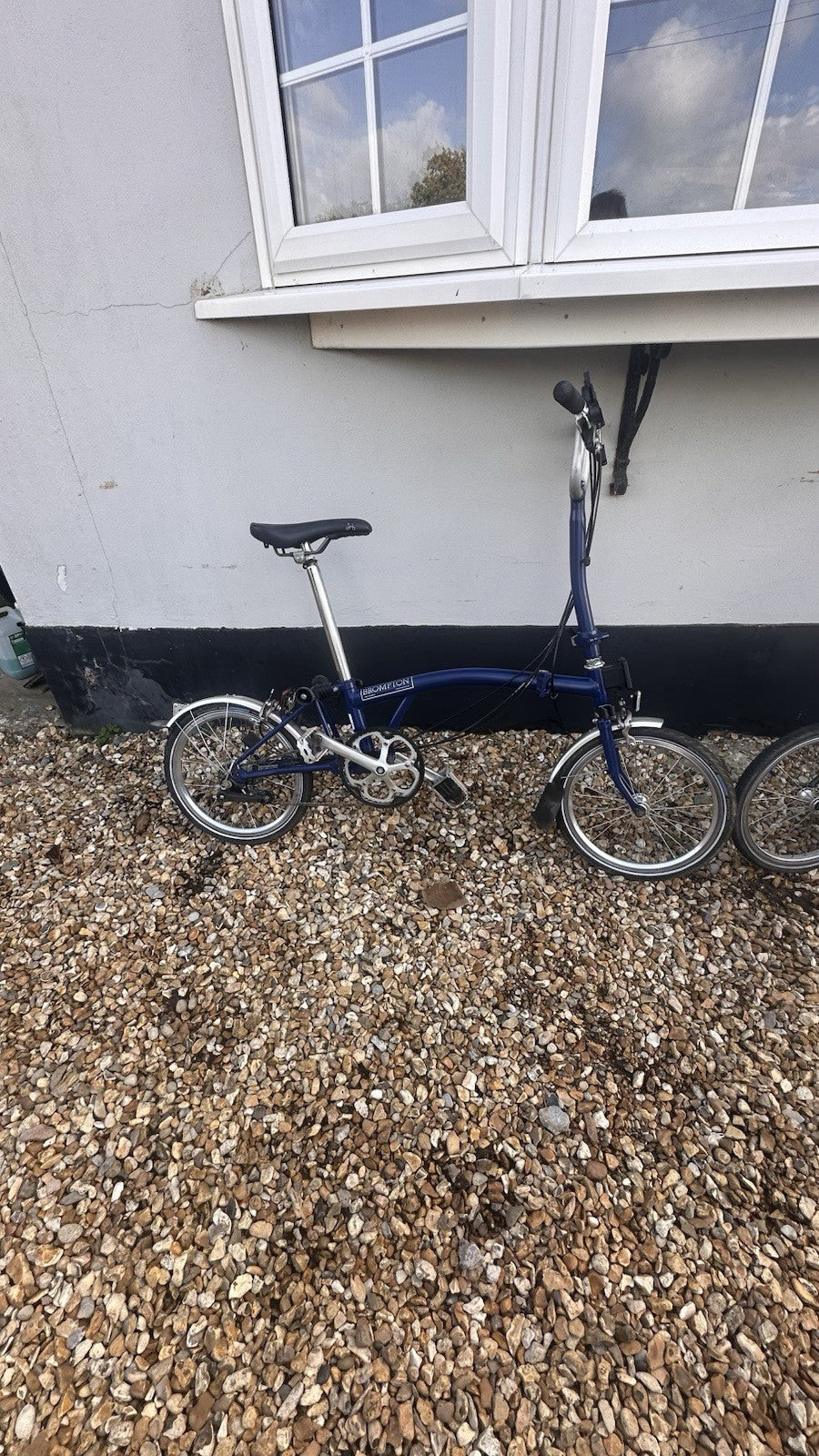 Pair Of Bromptons Folding Bikes
