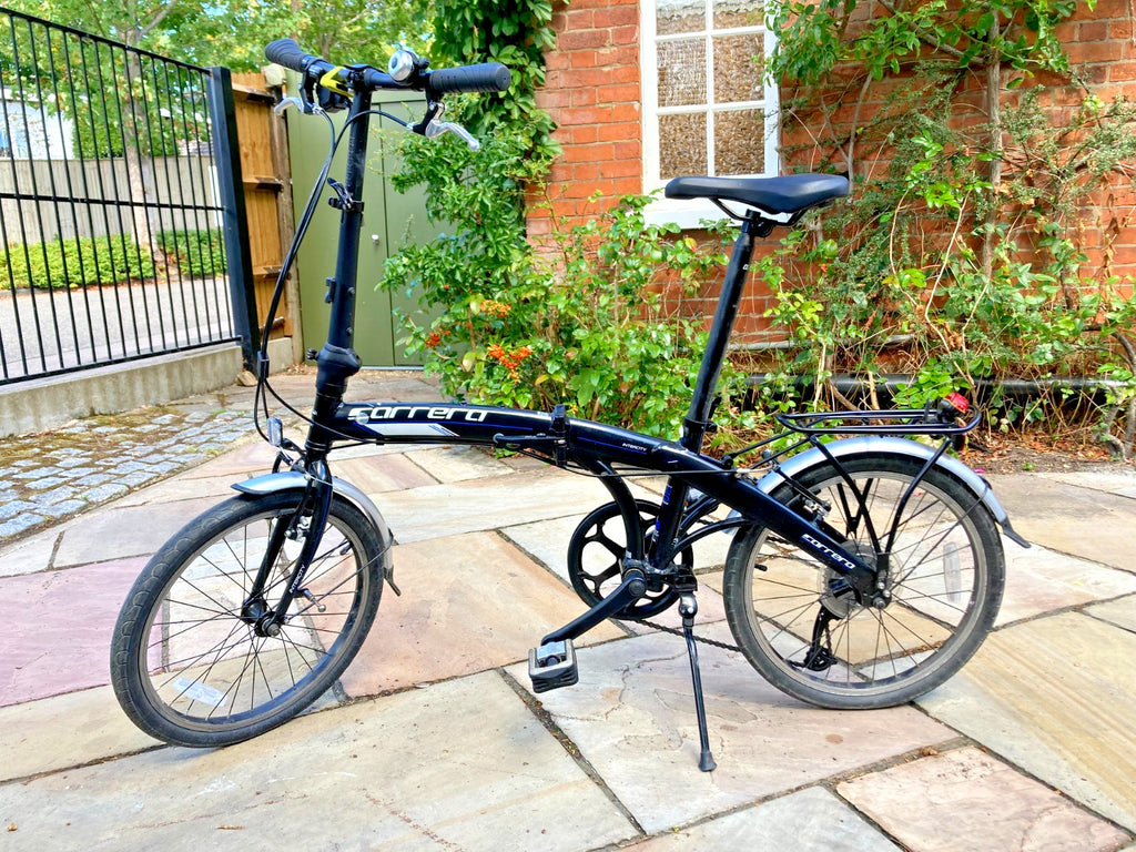 Carrera Intercity Foldable Bicycle, 8 gears, alluminium frame