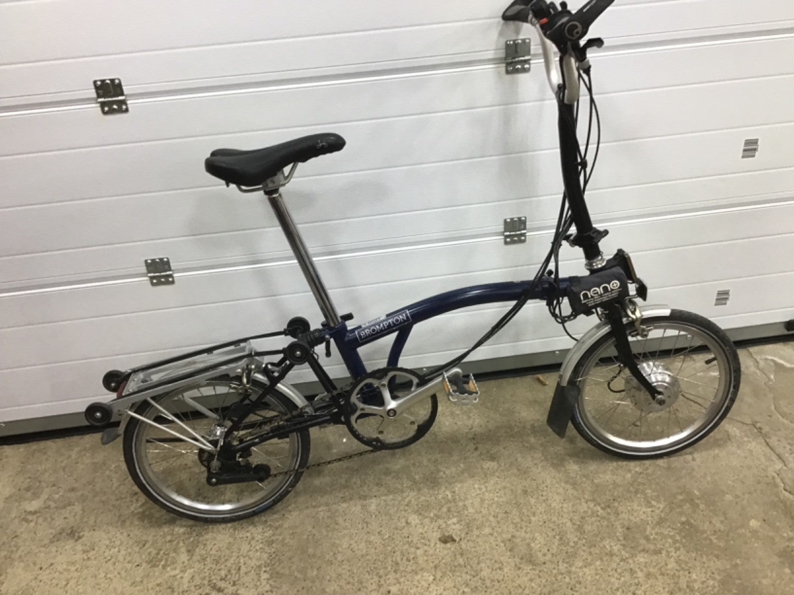 Brompton H Type 6 Speed with NANO Electric Conversion. Fully working. SUPERB!