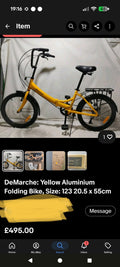 DeMarche folding Bicycle