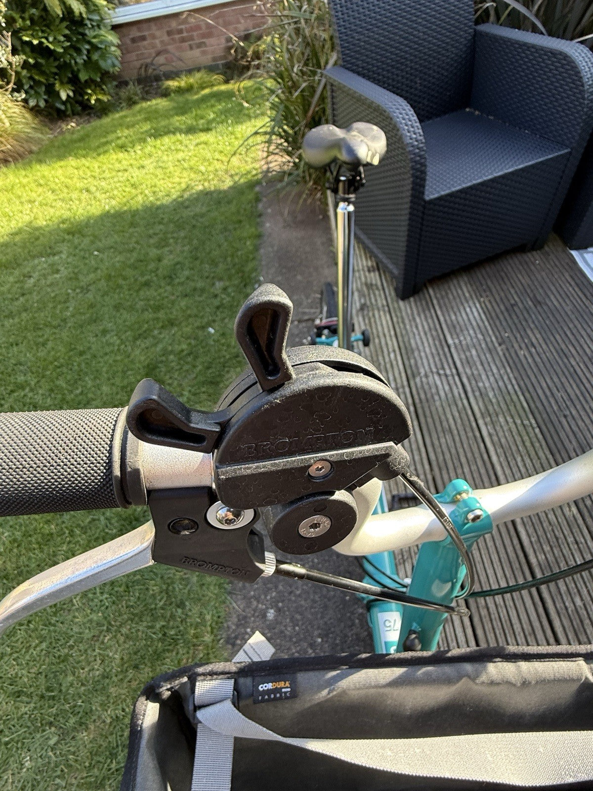 Brompton B75 Folding Bike, 3-Speed