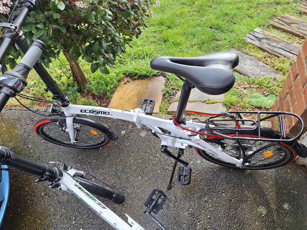 2 matching trendy folding bikes vgc collectWragby Lincoln