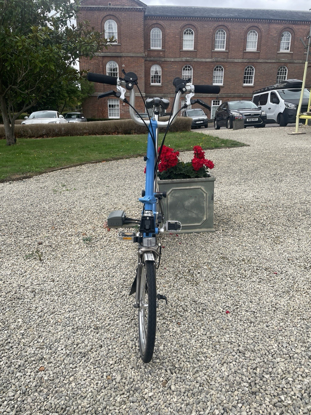 Brompton M6L-X Superlight Titanium 6 Speed - Tempest Blue - Excellent Condition