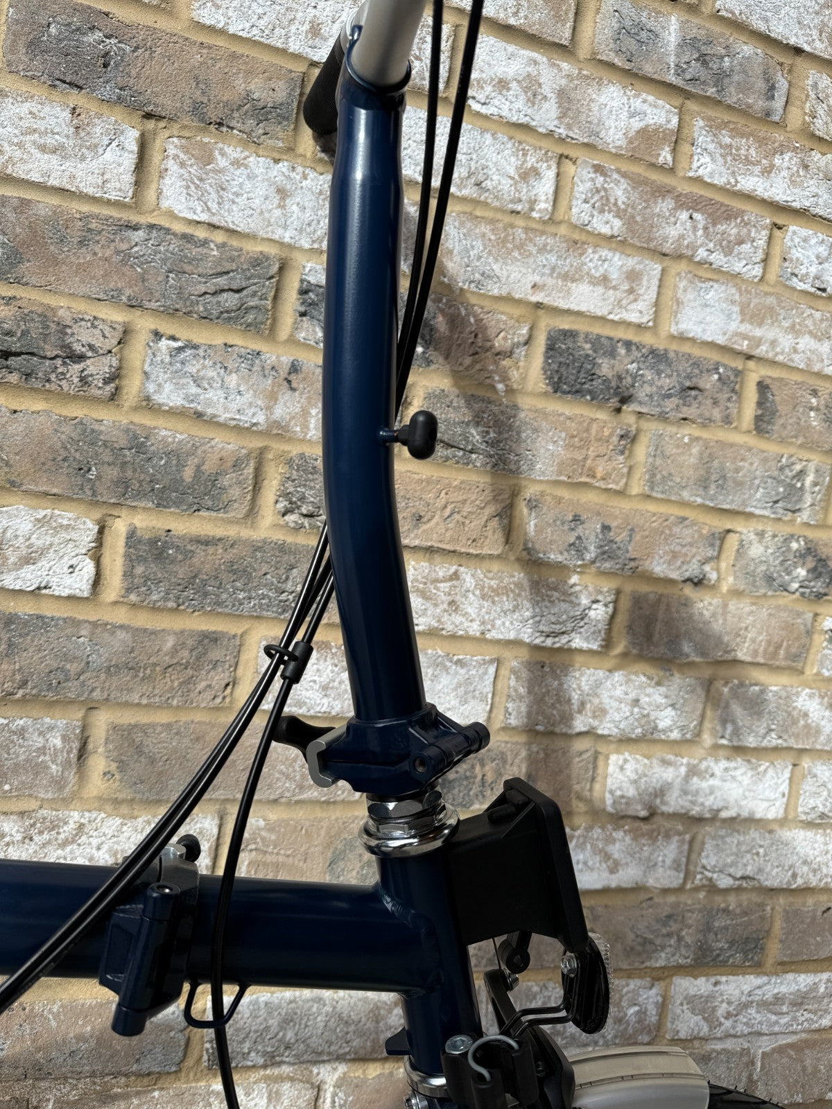 Brompton Tempest Blue 3 Speed Mid C Line M3L - Great Condition - World Shipping