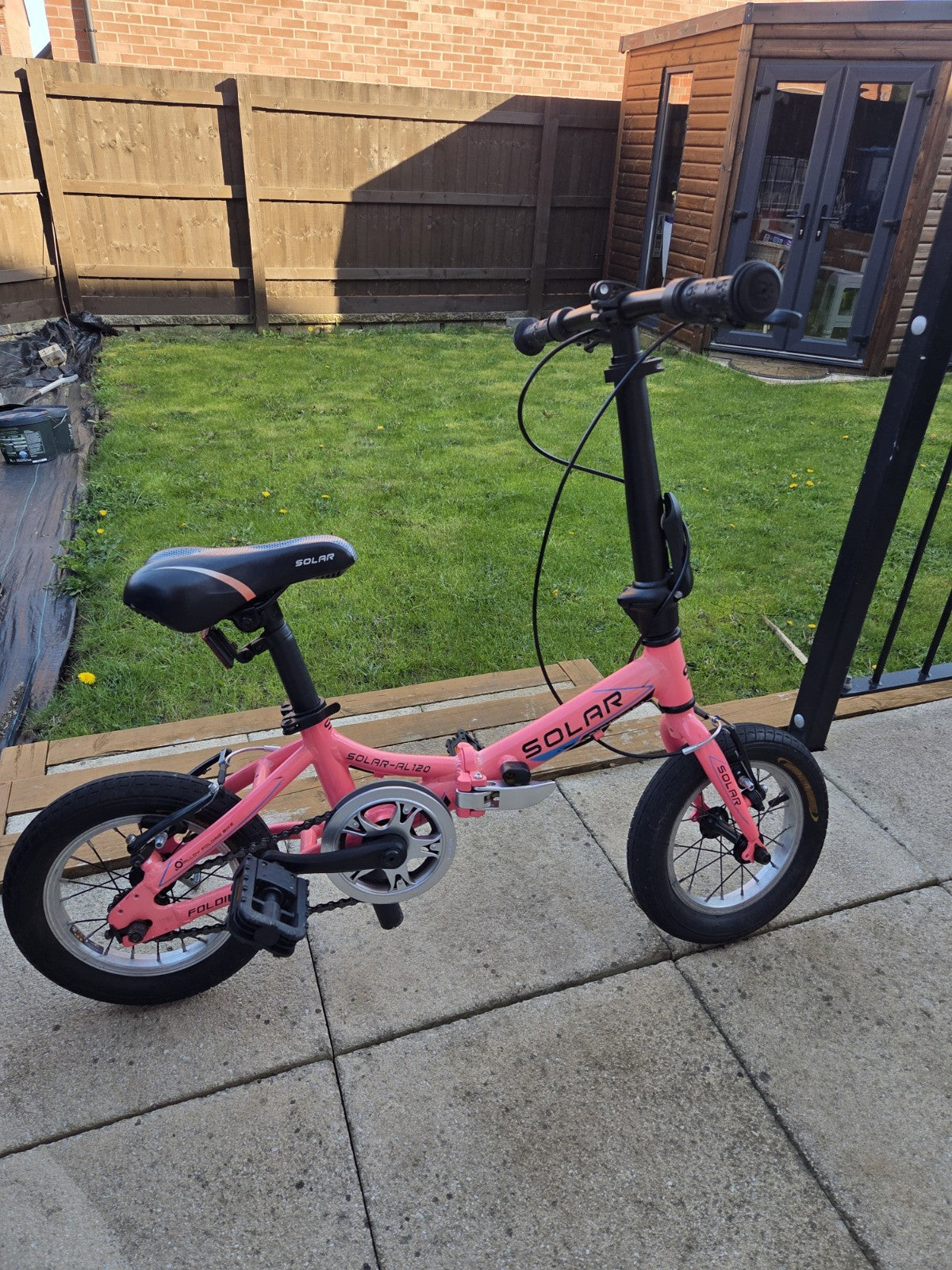 Girls' Folding Bike 12"