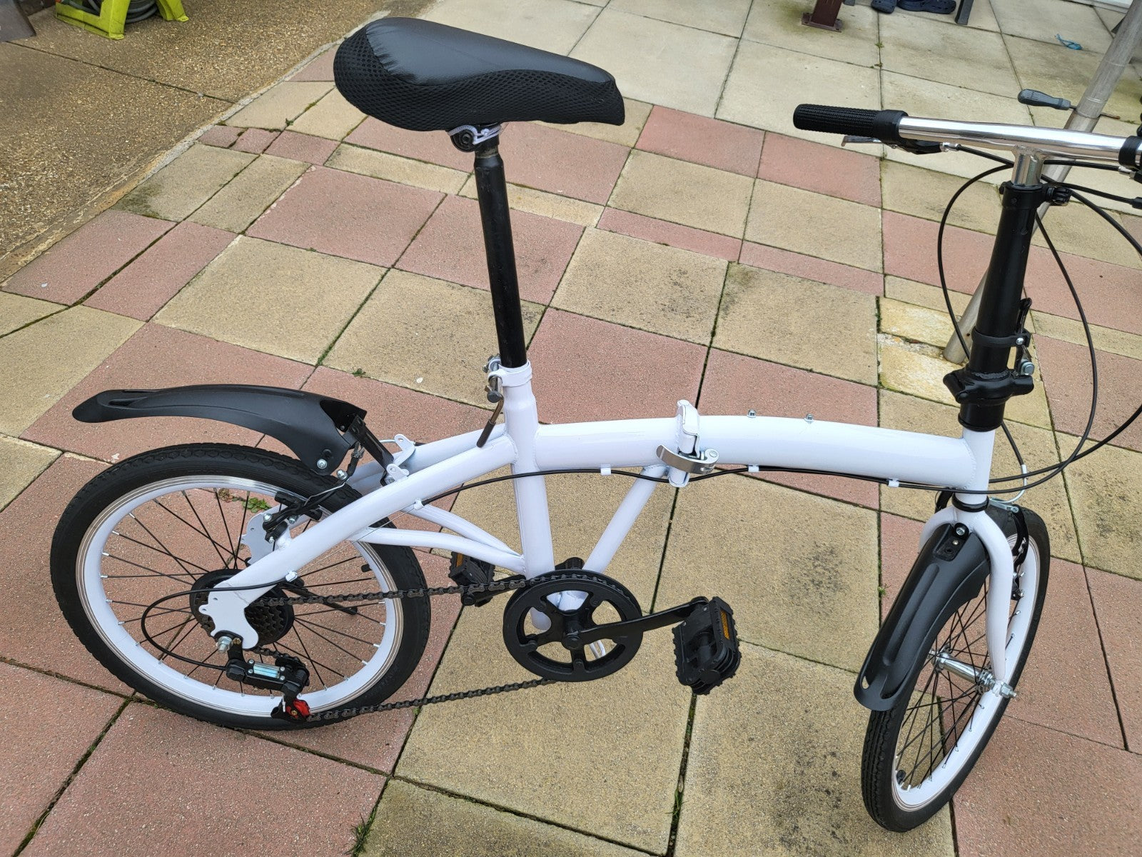 Folding Folding Bike 20" Wheel, 6-Speed, Unisex Commuter Bicycle, See Photos