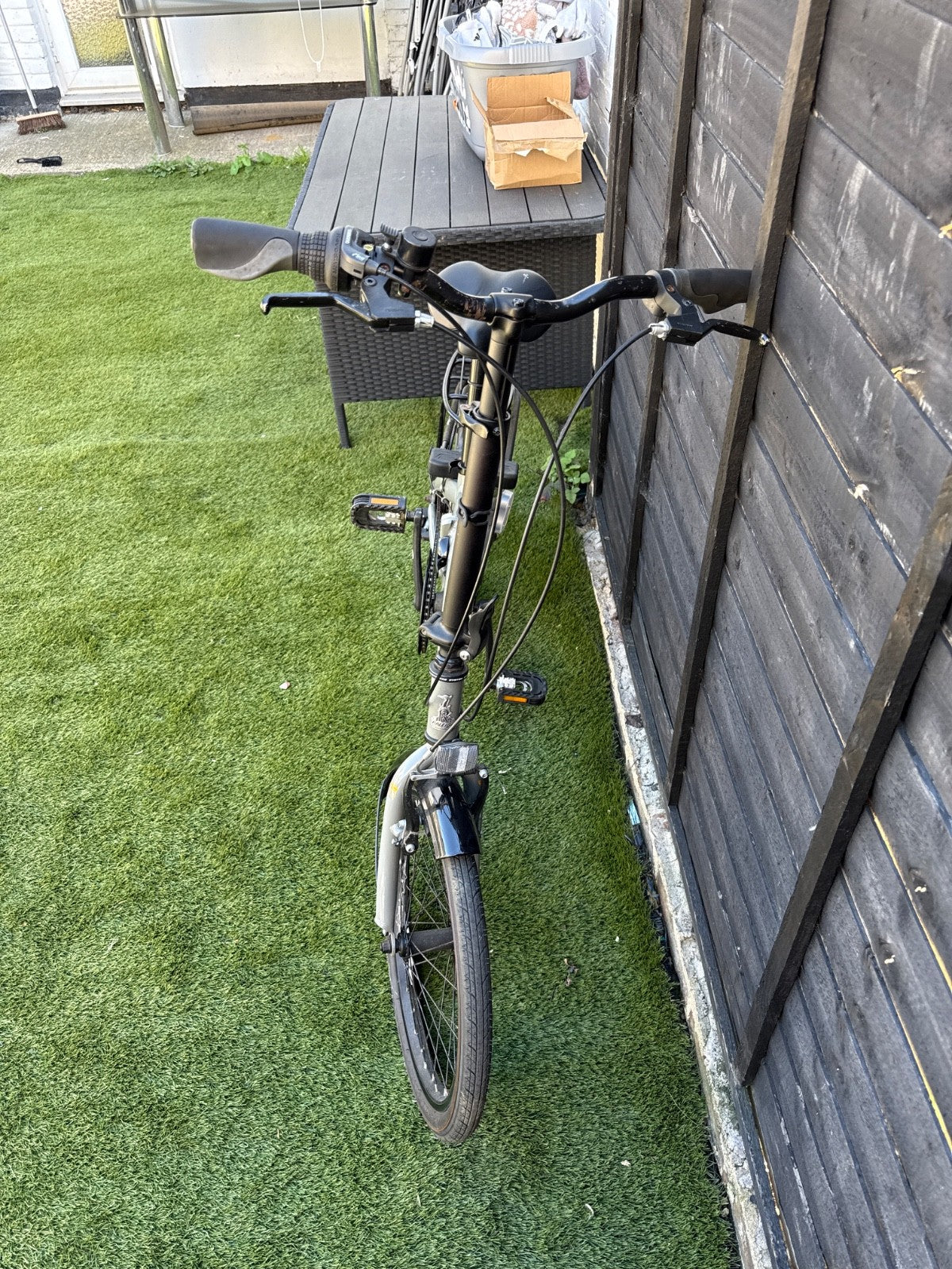 Raleigh folding bike used but amazing condition