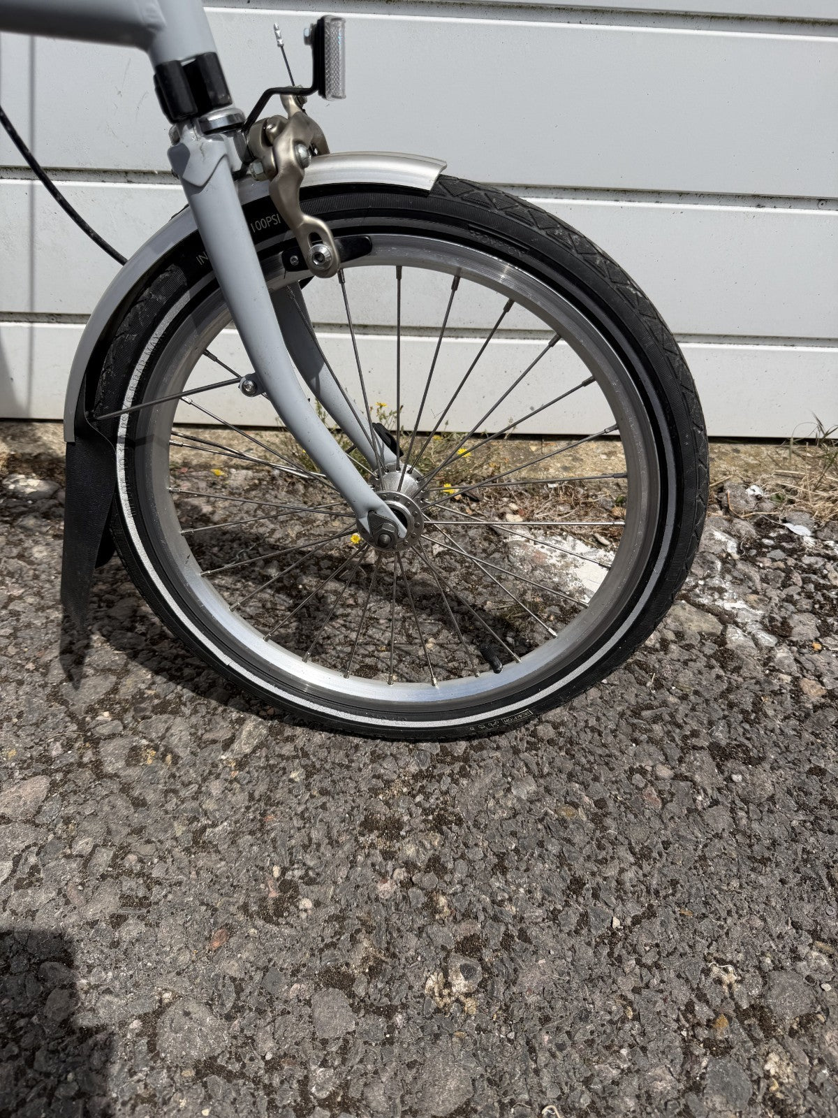 Brompton M3L Folding Bike (2017) – Grey – Original Owner – Receipt/BikeRegister