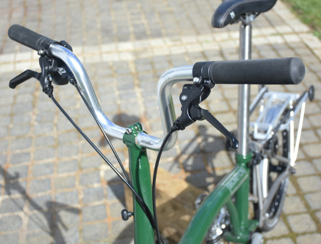 Brompton 4 Speed Titanium Fork Triangle Seat Post Customised Rack Like P Line