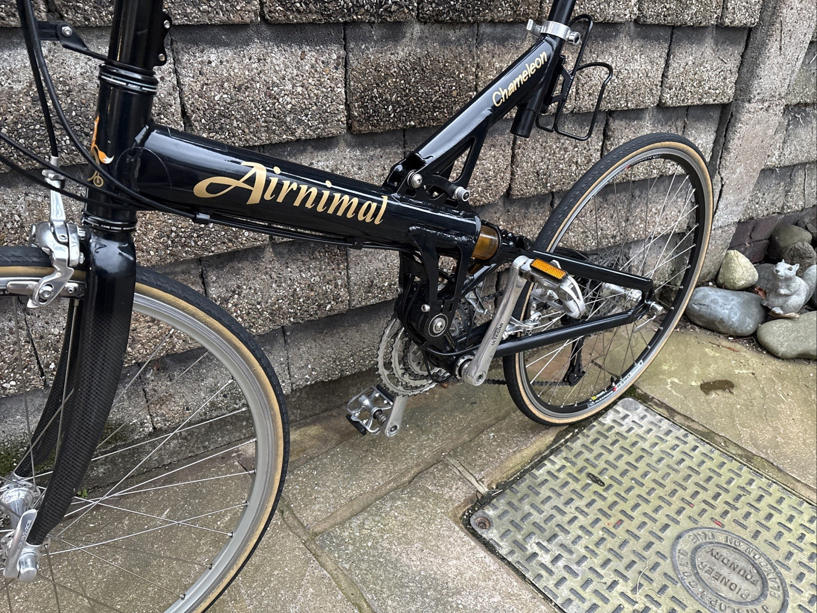 Airnimal Chameleon Handbuilt Folding Road Bike 27 Spd Ultegra Dura Ace 24” Wheel
