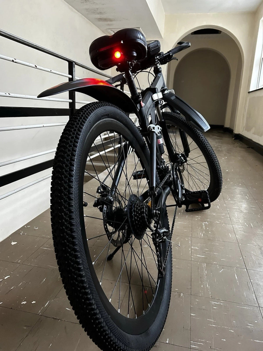 Hardly used full suspension 27-inch Folding Mountain bike