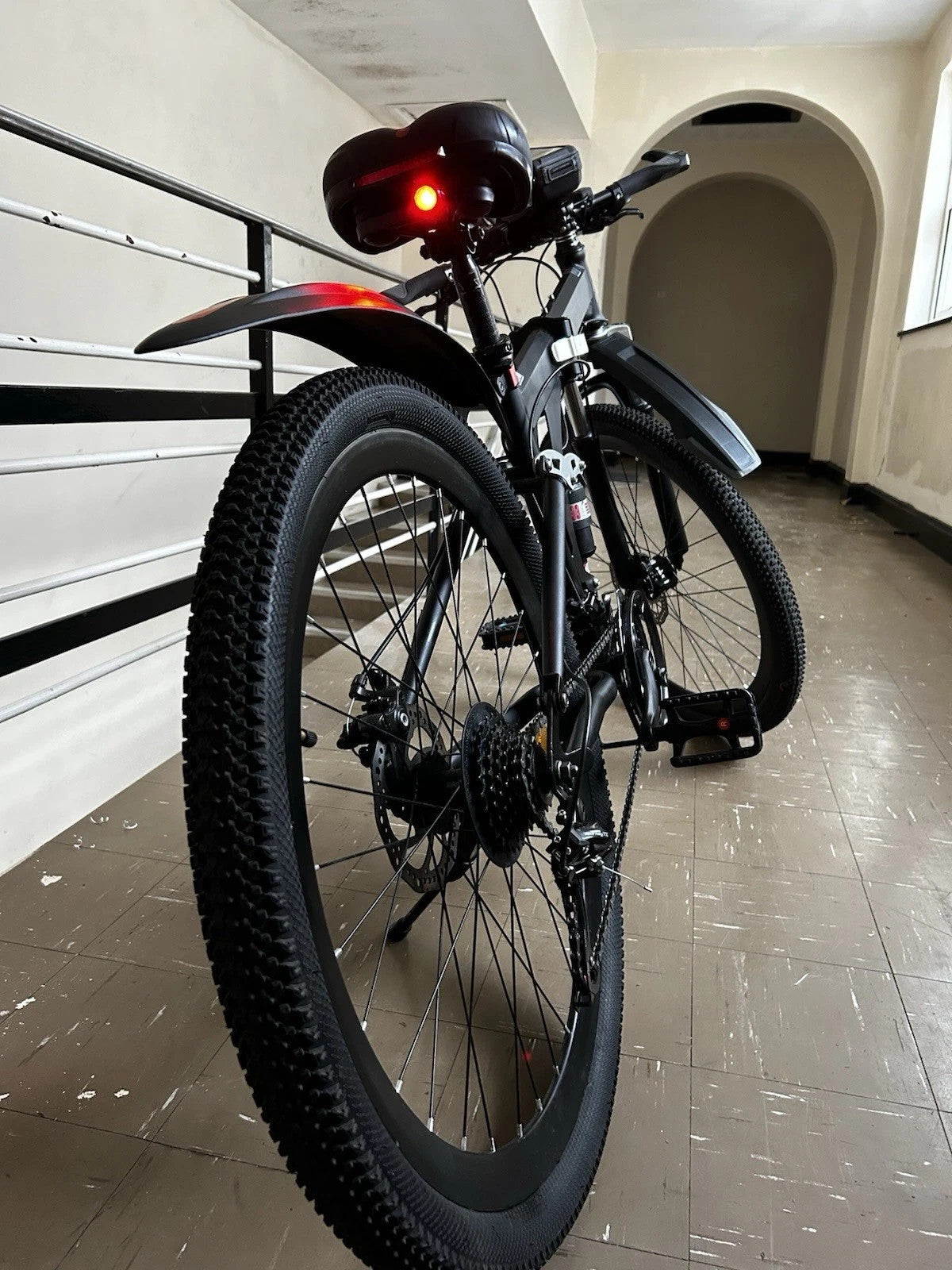 Hardly used full suspension 27-inch Folding Mountain bike