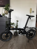 Eovolt 20'' Folding  Bike Black