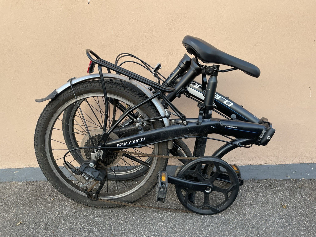 Carrera Intercity Unisex 8 Speed Folding Bike Folder Fold Up Repair Commuter LDN