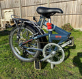 Dahon hive 4130 Folding Bike 20 in Blue 7 speed luggage Rack Mudguards for tube