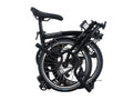 Brompton C Line 2025 - 4 Speed - Black Folding Bike with Mid handlebar