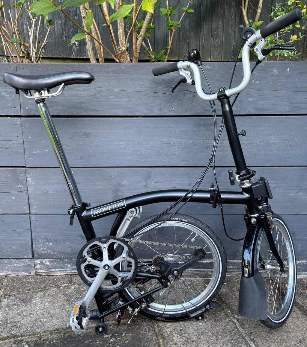 Brompton M6L C Line Folding Bicycle 6 Speed - Lightly Used
