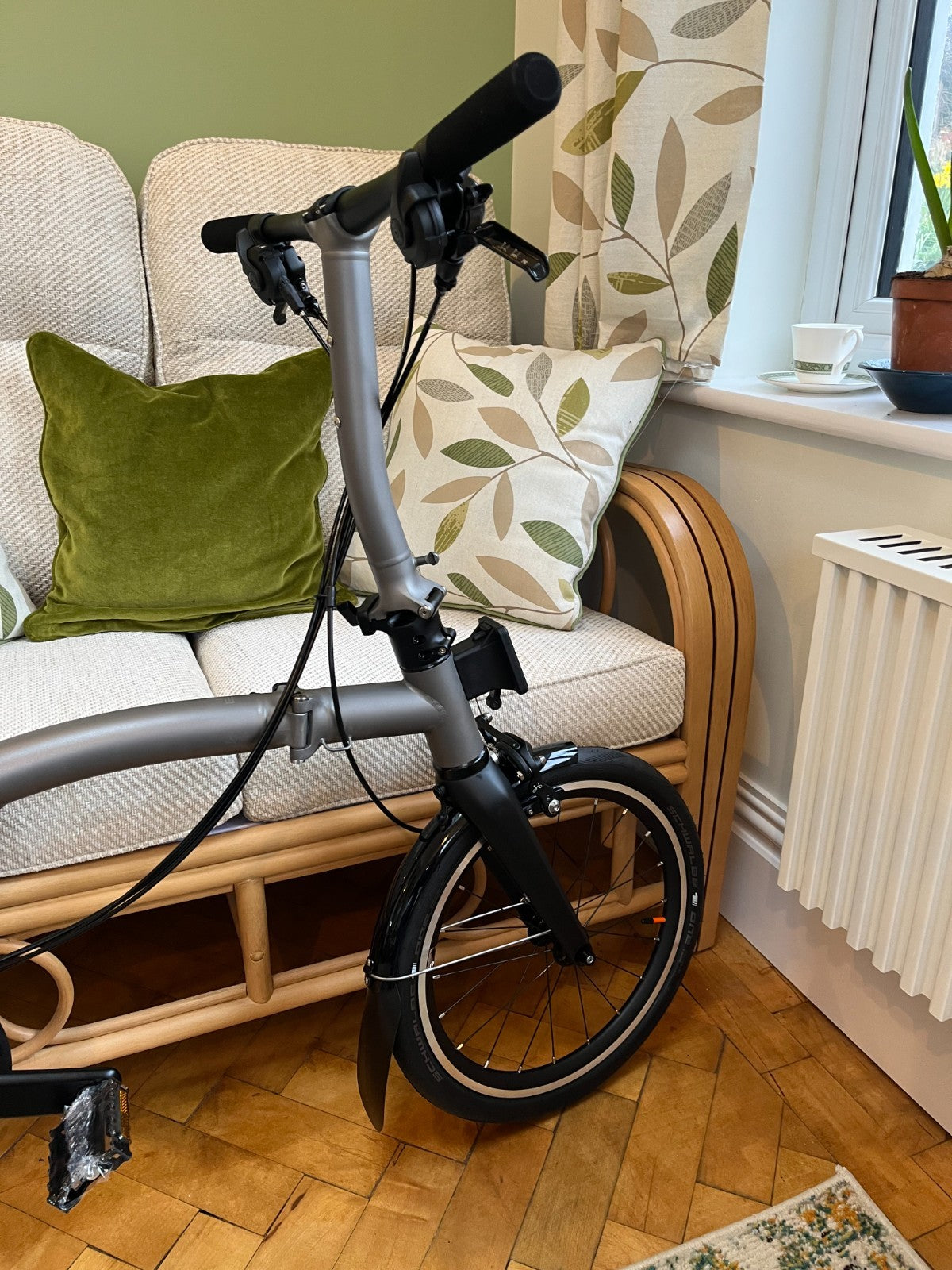 Brompton T-Line 12 speed Titanium S-Type Lower Handlebar - Unused with box