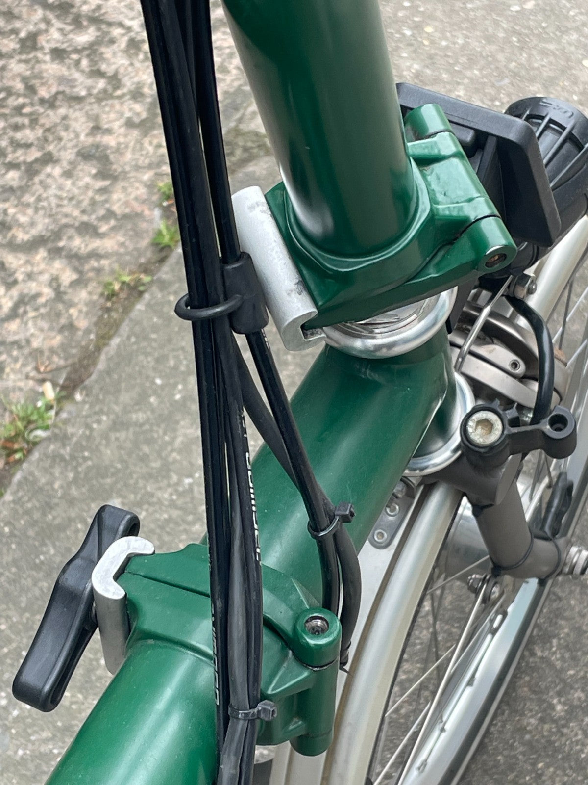 Brompton Folding Bike M6L - Superlight (P-Line) - Racing Green - Dynamo Lights