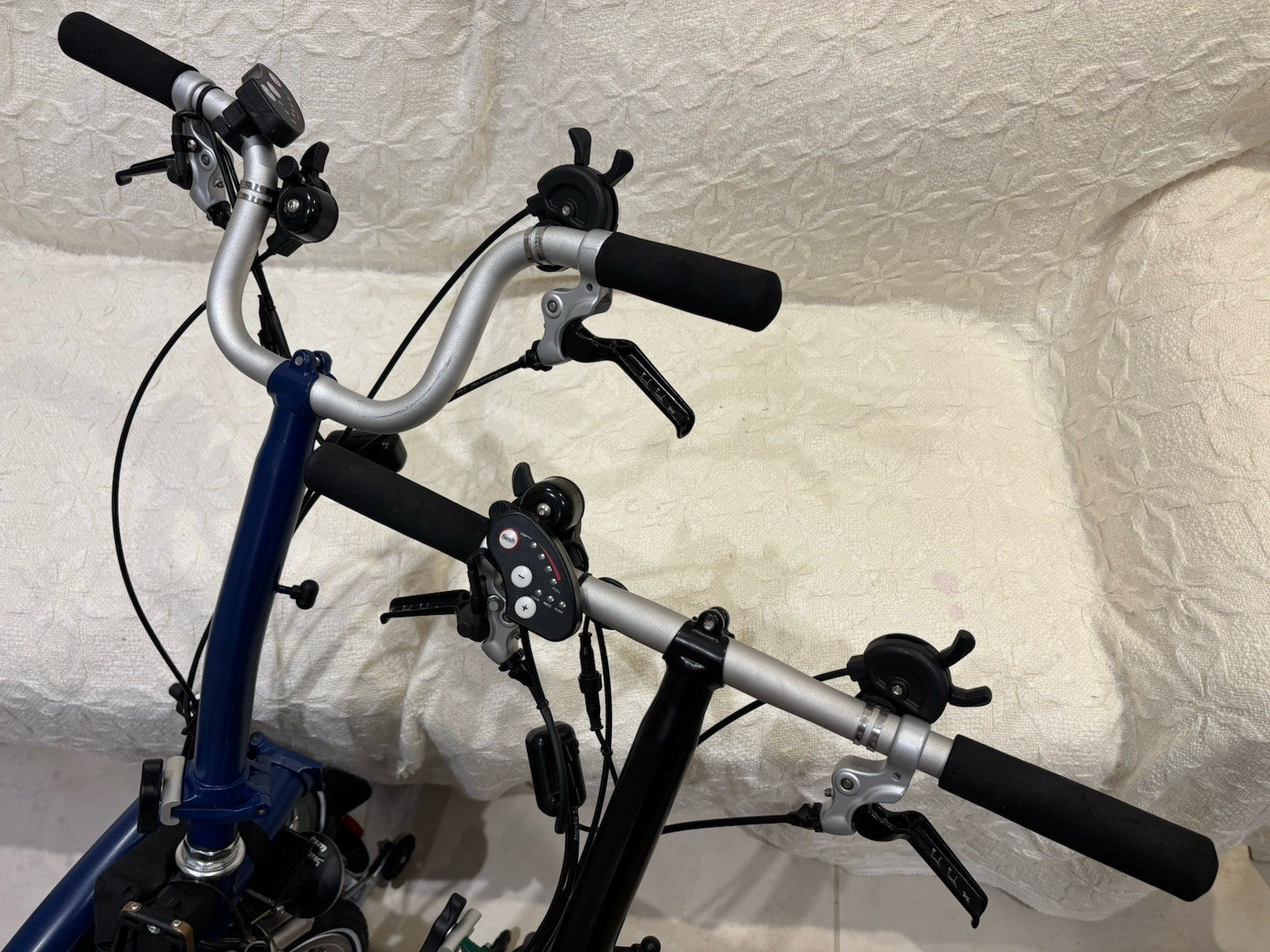 Brompton H6R + S6R C Line 6 Speed Folding NANO electric assist bicycles