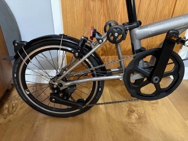 Brompton T Line Urban 4-Speed Titanium Superlight M4L-Ti