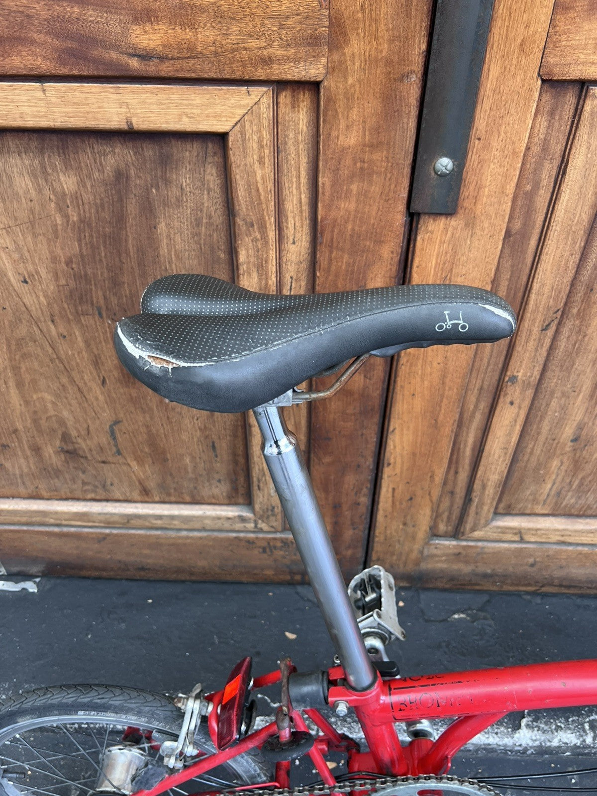 Brompton Bike Red Folding 3 Speed - ✅ FREE & FAST DPD Delivery🚚