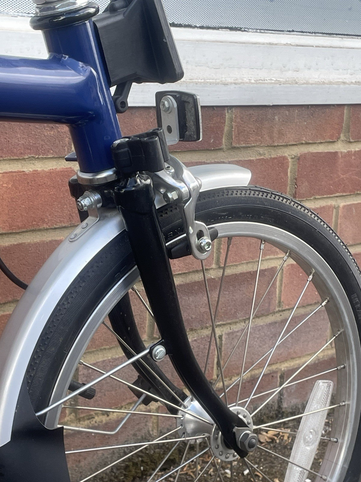 Brompton M3L Folding Bike - Tempest Blue