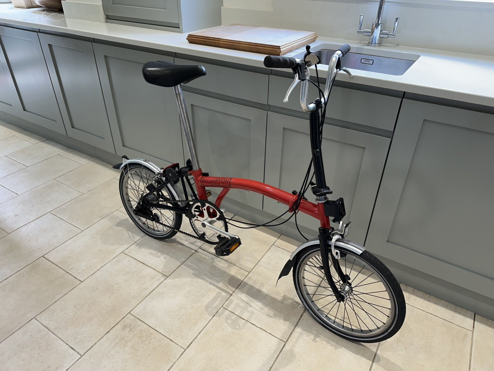 Brompton Vintage 1992 L3 M3L 3 Speed Folding Bike