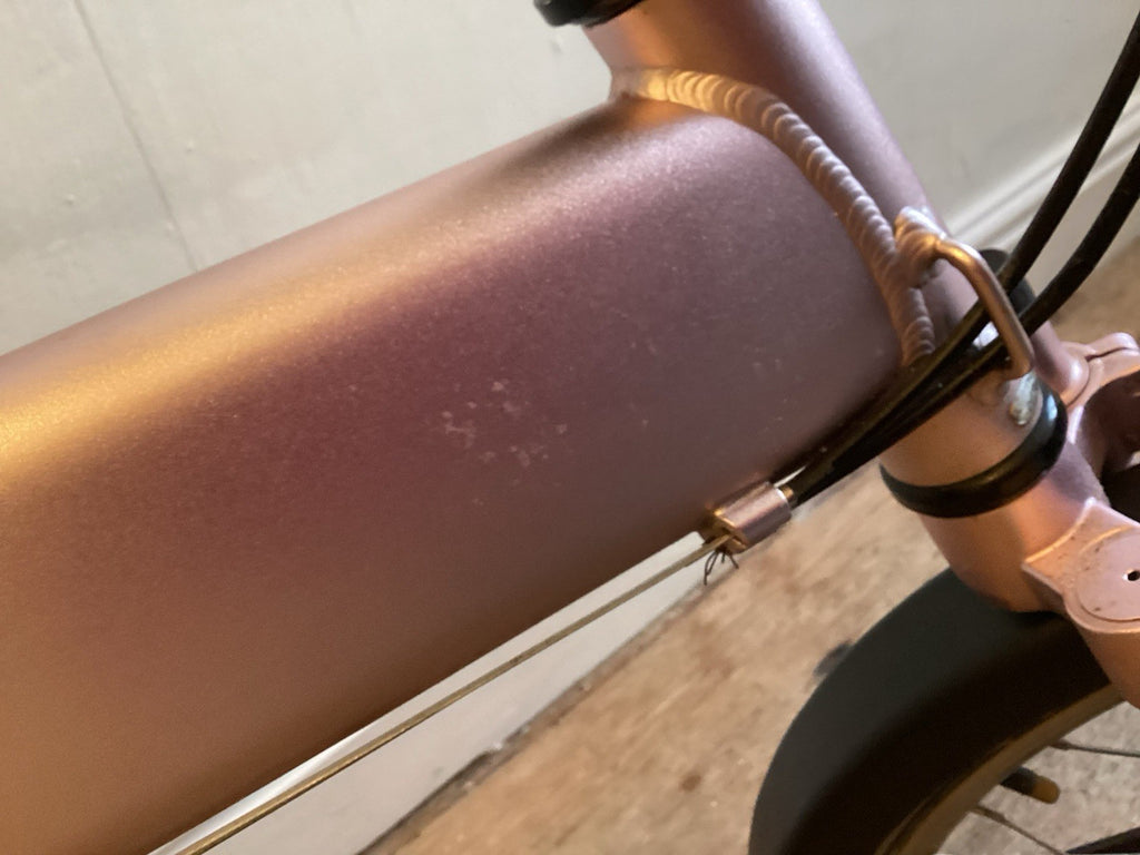 Mezzo Alloy Folding Bike 11~12 Kg Great Pre Owned Condition 9 Gears Barely  Pink