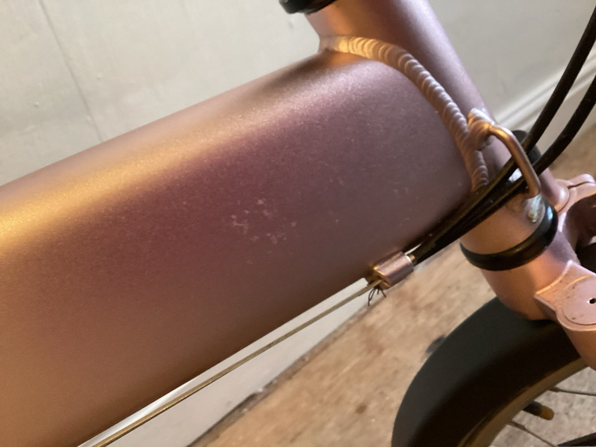 Mezzo Alloy Folding Bike 11~12 Kg Great Pre Owned Condition 9 Gears Barely  Pink