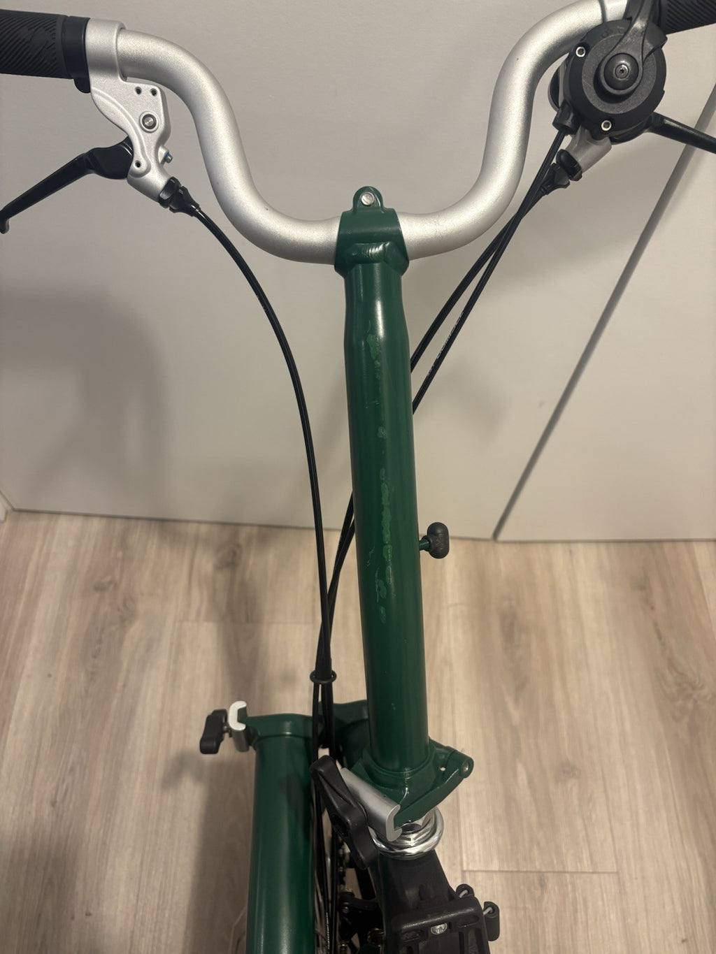 Brompton Green Folding Bike M3L serviced