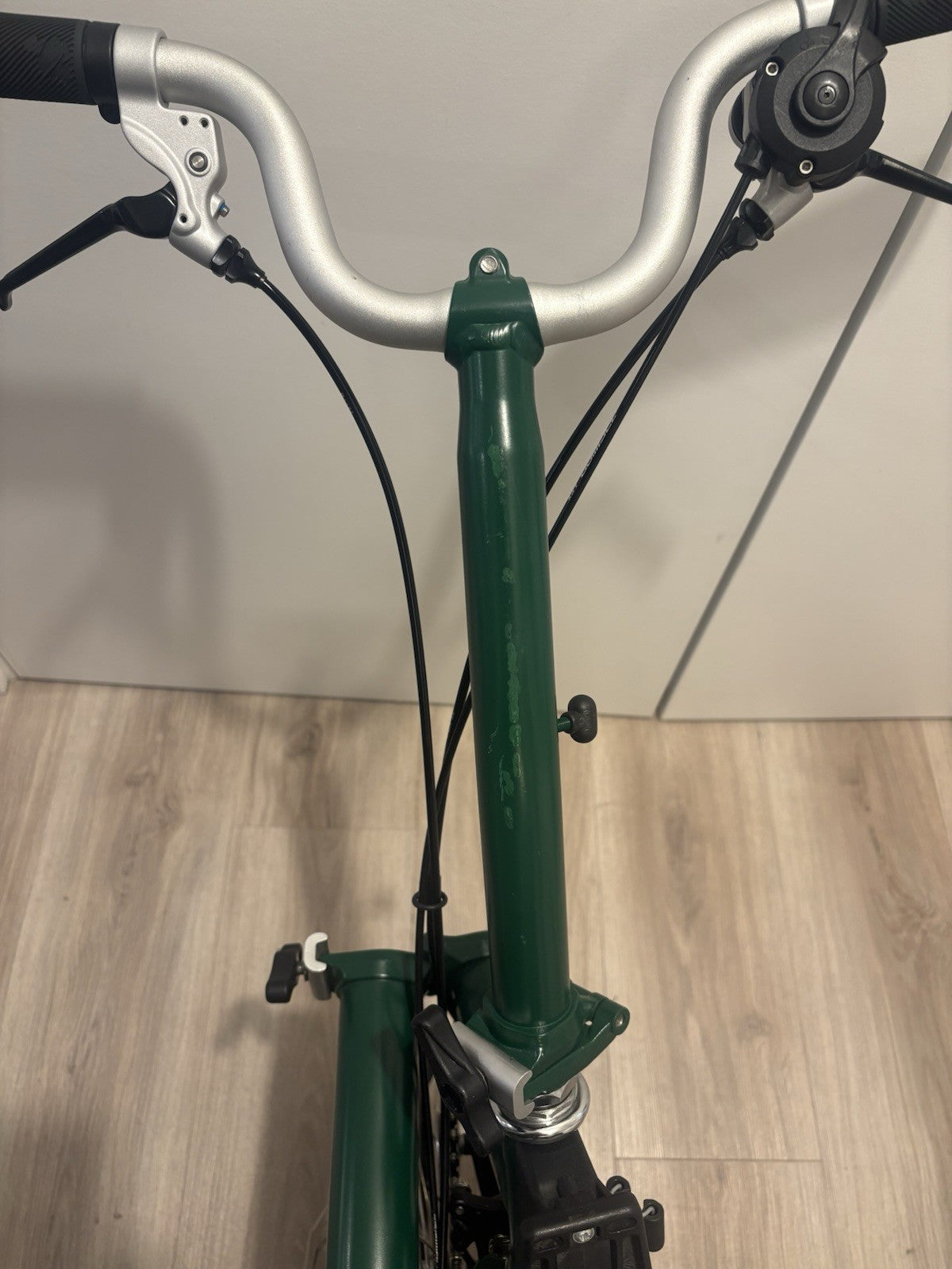 Brompton Green Folding Bike M3L serviced